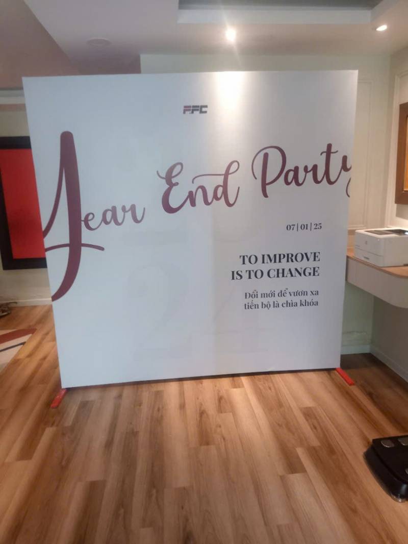 ĐƠN VỊ THI CÔNG BACKDROP SỰ KIỆN TẠI QUẬN 4